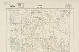 Gualve 360000 - 720730 [material cartográfico] : Instituto Geográfico Militar de Chile.