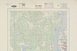 Isla Teja 394500 - 731500 [material cartográfico] : Instituto Geográfico Militar de Chile.