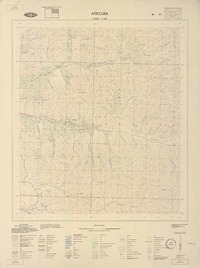 Atelcura 313000 - 711500 [material cartográfico] : Instituto Geográfico Militar de Chile.