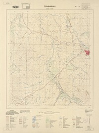 Combarbalá 310730 - 710000 [material cartográfico] : Instituto Geográfico Militar de Chile.