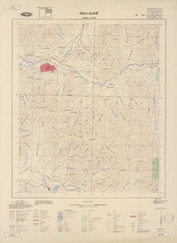 Villa Alhué 340000 - 710000 [material cartográfico] : Instituto Geográfico Militar de Chile.