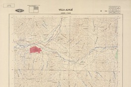 Villa Alhué 340000 - 710000 [material cartográfico] : Instituto Geográfico Militar de Chile.