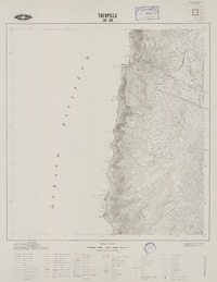 Tocopilla 2200 - 7000 [material cartográfico] : Instituto Geográfico Militar de Chile.