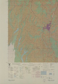 Cañete 374500 - 732230 [material cartográfico] : Instituto Geográfico Militar de Chile.