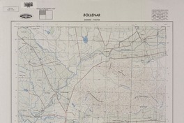 Bollenar 333000 - 710730 [material cartográfico] : Instituto Geográfico Militar de Chile.