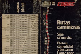 Rutas camineras  [material cartográfico] COPEC.