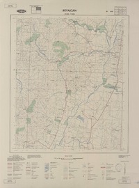 Botalcura 351500 - 714500 [material cartográfico] : Instituto Geográfico Militar de Chile.