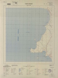 Caleta Ñague 314500 - 713000 [material cartográfico] : Instituto Geográfico Militar de Chile.