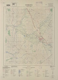Casablanca 331500 - 712230 [material cartográfico] : Instituto Geográfico Militar de Chile.