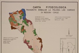 Carta fitoecológica IV región - Chile [material cartográfico] : M. Etienne, dirección científica.