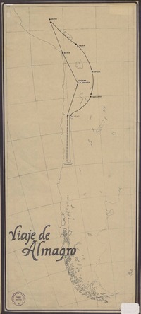 Viaje de Almagro  [material cartográfico].