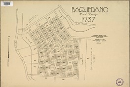 Baquedano 1937 Prov. Aysén [material cartográfico] Asociación de Aseguradores de Chile.
