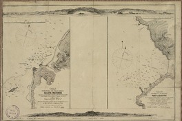 Caleta Matanza - Rada de Quintai  [Material cartográfico] levantado por el Capitán Luis Pomar