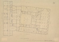Biblioteca Nacional plan de uso de los recintos [material cartográfico]: