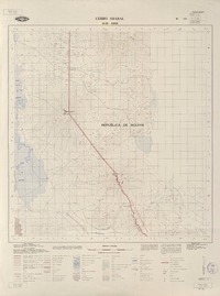 Cerro Araral 2130 - 6800 [material cartográfico] : Instituto Geográfico Militar de Chile.