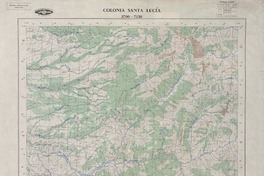 Colonia Santa Lucía 3745 - 7130 [material cartográfico] : Instituto Geográfico Militar de Chile.