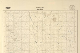 Copaquiri 2045 - 6845 [material cartográfico] : Instituto Geográfico Militar de Chile.