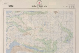 Laguna Santa Ana 4730 - 7320 [material cartográfico] : Instituto Geográfico Militar de Chile.