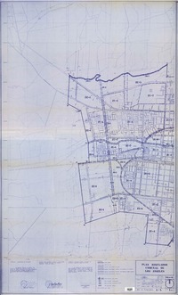 Plan regulador comunal de Los Angeles  [material cartográfico] Marco A. López T.