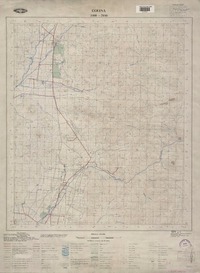 Colina 3300 - 7030 [material cartográfico] : Instituto Geográfico Militar de Chile.