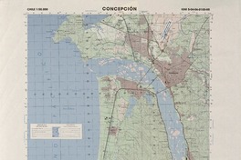 Concepción 3645' - 7300' [material cartográfico] : Instituto Geográfico Militar de Chile.