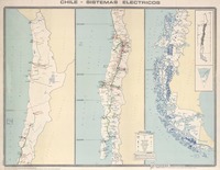 Chile sistemas eléctricos [material cartográfico]: ENDESA, Gerencia de Explotación, Subgerencia Comercial, Oficina de Información y Control de Resultados de Explotación-ODIC.