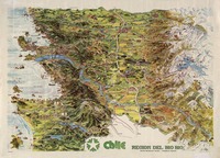 Chile Región del Bío-Bío [material cartográfico] : Servicio Nacional de Turismo, Intendencia Regional.