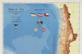 Mapa de Chile  [material cartográfico] Instituto Geográfico Militar.