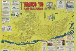 Temuco'90 plano de la ciudad. [material cartográfico] :