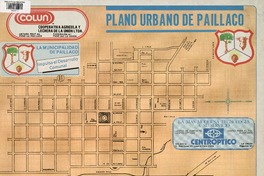 Plano Urbano de Paillaco  [material cartográfico]