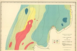 Carta pesquera de Valparaíso  [material cartográfico] Universidad de Chile, Sede Valparaíso, Departamento de Oceanología.