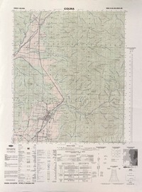 Colina 3300 - 7030 [material cartográfico] : Instituto Geográfico Militar de Chile.
