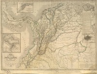 Mapa de la República de la Nueva Granada  [material cartográfico] por el Coronel de artillería Joaquín Acosta ; diseñado por J. B. L. Charle ; la letra por J. M. Hacq ; gravado por A. Orgiazzi ; arreglado al sistema federal de 1858 por J. M. Samper.