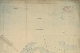 Demarcación de límites con Chile plano de la zona entre el Lago Buenos Aires y el Lago Pueyrredon [material cartográfico] : demarcada por el Capitán Robertson R. E., demostrando la posición de los hitos determinados en relación á la triangulación antigua.