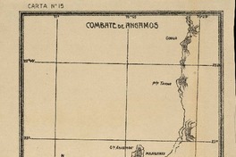 Combate de Angamos  [material cartográfico].