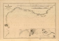 Côtes de France sur le Méditerranée Golfe de Lyon d'après les Travaux exécutes dans les années 1839 à 1846 [material cartográfico] : par M. M. Monnier, Le Bourguignon-Duperré, Begat, Lieussou et Delamarche.