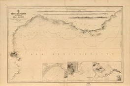 Côtes de France sur le Méditerranée Golfe de Lyon d'après les Travaux exécutes dans les années 1839 à 1846 [material cartográfico] : par M. M. Monnier, Le Bourguignon-Duperré, Begat, Lieussou et Delamarche.