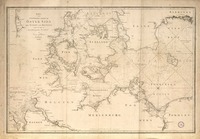 Karta öfver SydWestre delen af Öster Sjön med Sundet och Belterne samt en del af Hamburgska Bugten  [material cartográfico] af Gust af Klint.