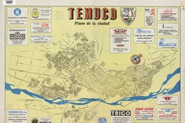 Temuco plano de la ciudad. [material cartográfico] :