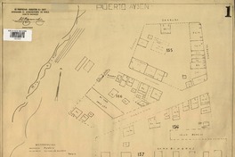 Puerto Aysén  [material cartográfico] Asociación de Aseguradores de Chile, Comité Incendio.