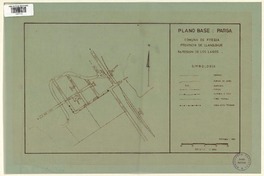 Plano base: Parga Comuna de Fresia Provincia de Llanquihue Xa. Región de Los Lagos. [material cartográfico] :