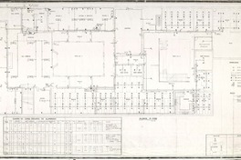 Biblioteca Pública N°4 Luis Monnt proyecto instalación eléctrica alumbrado y fuerza. [dibujo técnico] :