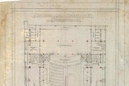 Propiedad Calle Huérfanos  [dibujo técnico].
