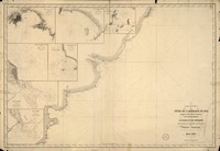 Carte des Côtes de l'Amérique du Sud comprises entre l'Ile Ste Catherine et le Golfe San Mathias : La Plata et ses environs [material cartográfico] : dressé d'après les Documents les plus récents par Robiquet Hydrographe.