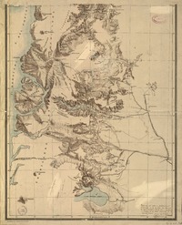 [Plano preliminar y parcial de los territorios del Neuquen, Río Negro, Chubut y Santa Cruz]  [material cartográfico] levantado por la Sección Topográfica del Museo [de la Plata] y dibujado por la Sección Cartográfica del mismo.
