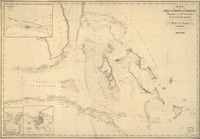Carte des iles et bancs de Bahama, Passages a l'Ile de Cuba et au Golfe du Mexique  [material cartográfico] par M. M. E. Barnett R., Owen, F. Smyth ; publiée par Robiquet.
