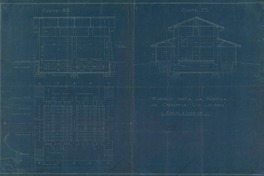 Hornos para la Fábrica de Cerámica "Los Leones"  [dibujo técnico].