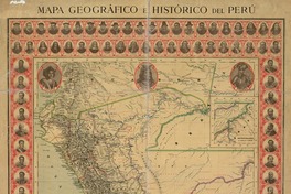 Mapa geográfico e histórico del Perú  [material cartográfico]