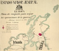 Europa plano de conjunto para seguir las operaciones de la guerra [material cartográfico] : Estado Mayor Jeneral