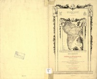 Mapa geográfico de América Meridional  [material cartográfico] dispuesto y gravado por D. Juan de la Cruz Cano y Olmedilla geogfo. pensdo de S.M. individuo de la R. Academia de Sn. Fernando, y de la Sociedad Bascongada de los Amigos del País; teniendo presente varios Mapas, y noticias originales con arreglo á Observaciones astronómicas, Año de 1775 ; acompañado de un estudio monográfico escrito por Dr. Don Isidoro Vázquez de Acuña, Marqves Garcia...